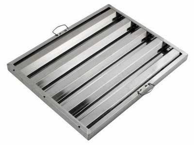 Hood Filter, 25”H X 20”W X 1-1”D, S/S, Vertical