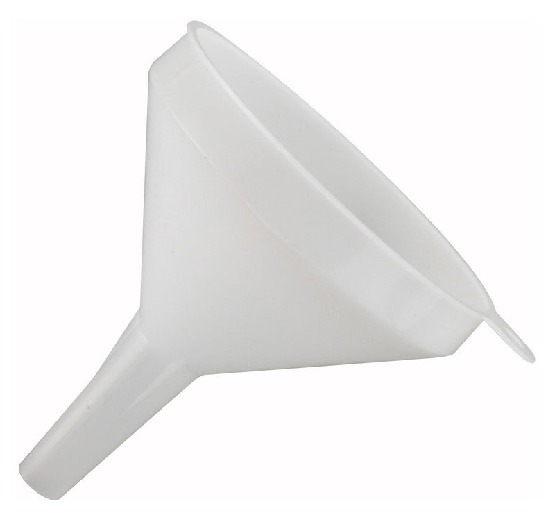 8oz Funnel, Plastic, 4-1"