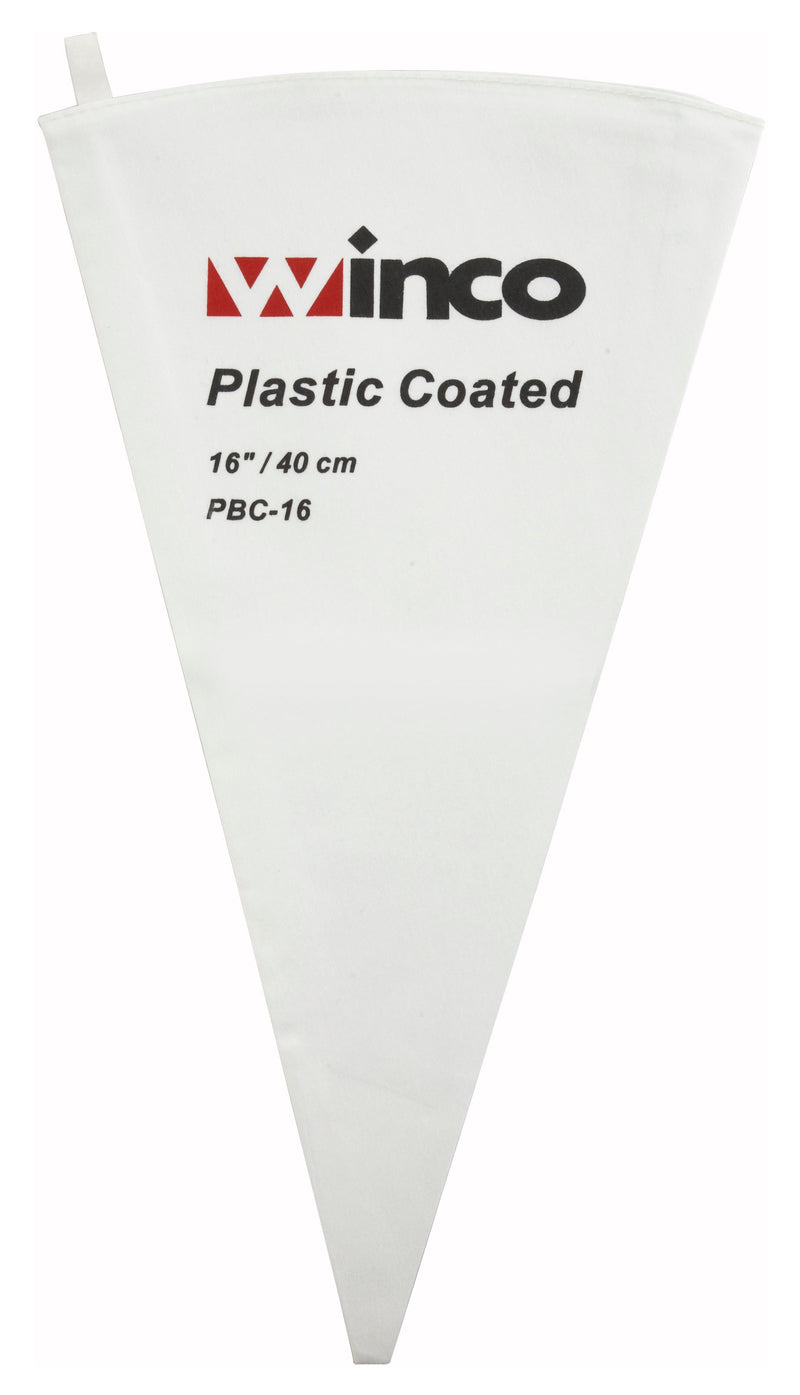 16" Pastry Bag, Cotton w/Plastic Coating